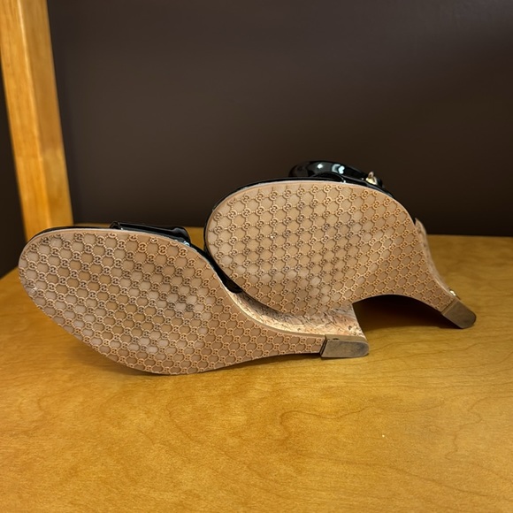 Like New Gucci Vit.Vernice Soft/Sughero Nero/Naturale, 5 + B - Picture 5 of 12